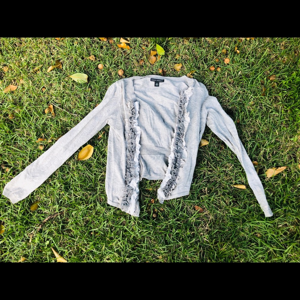 Banana republic gray sweater